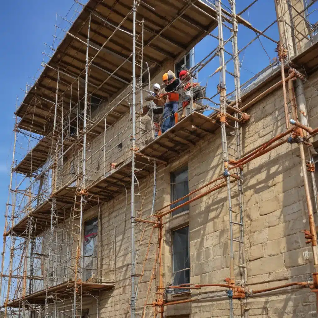 5 Tips for Safely Erecting Scaffolding on Sloping or Uneven Terrain