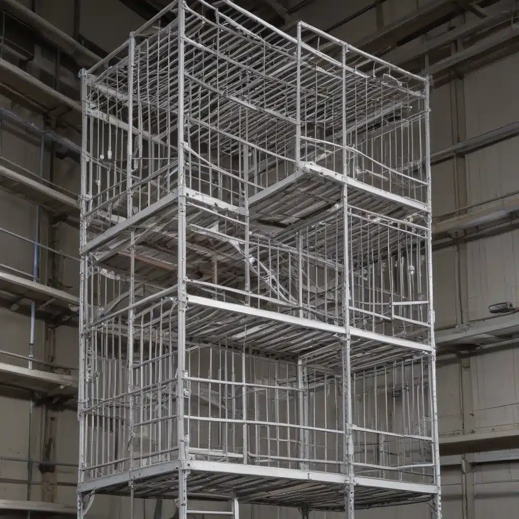 Birdcage Scaffolds: Multi-Directional Access for Tight Spots