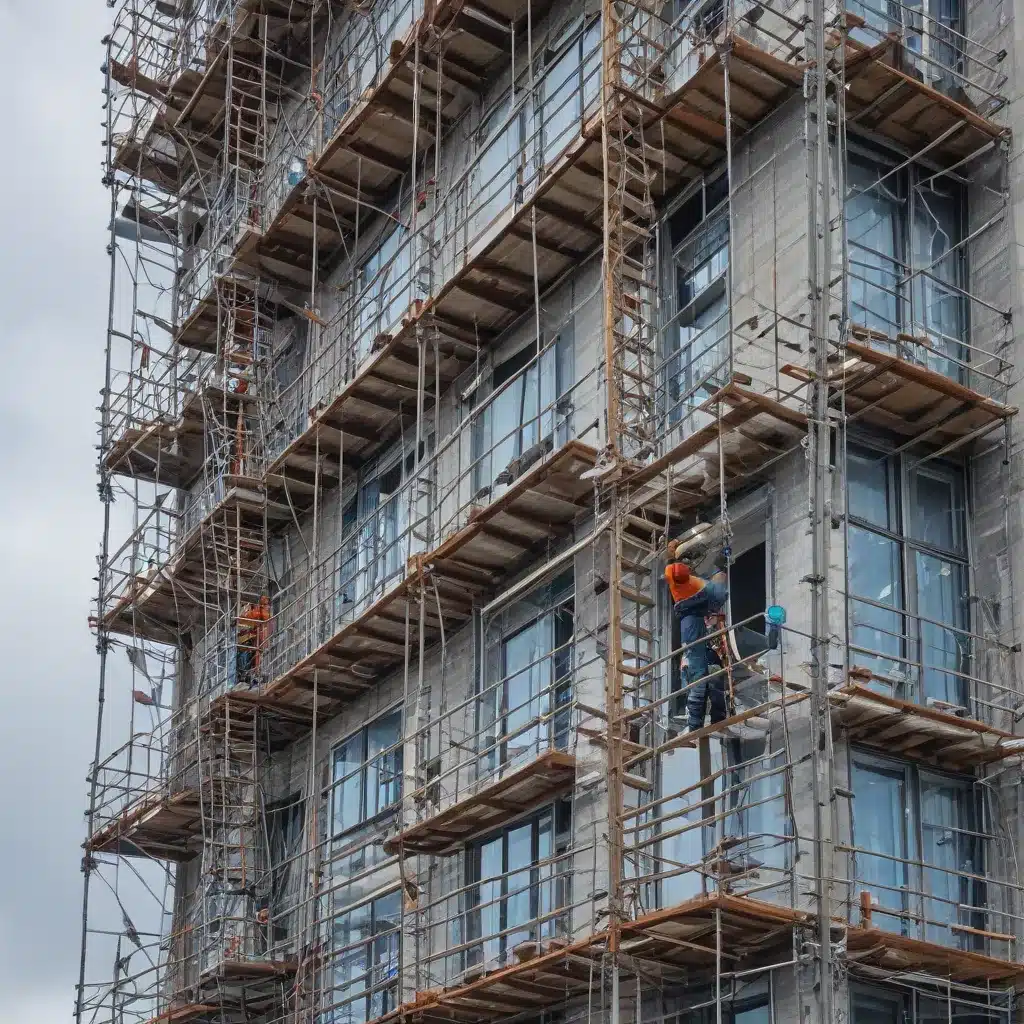 Building Safely At Heights With Scaffolding