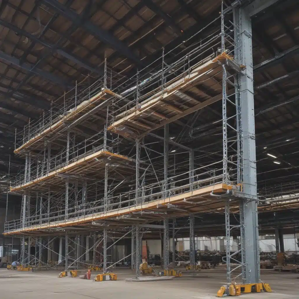 Cantilever Scaffolding for Increased Access and Span