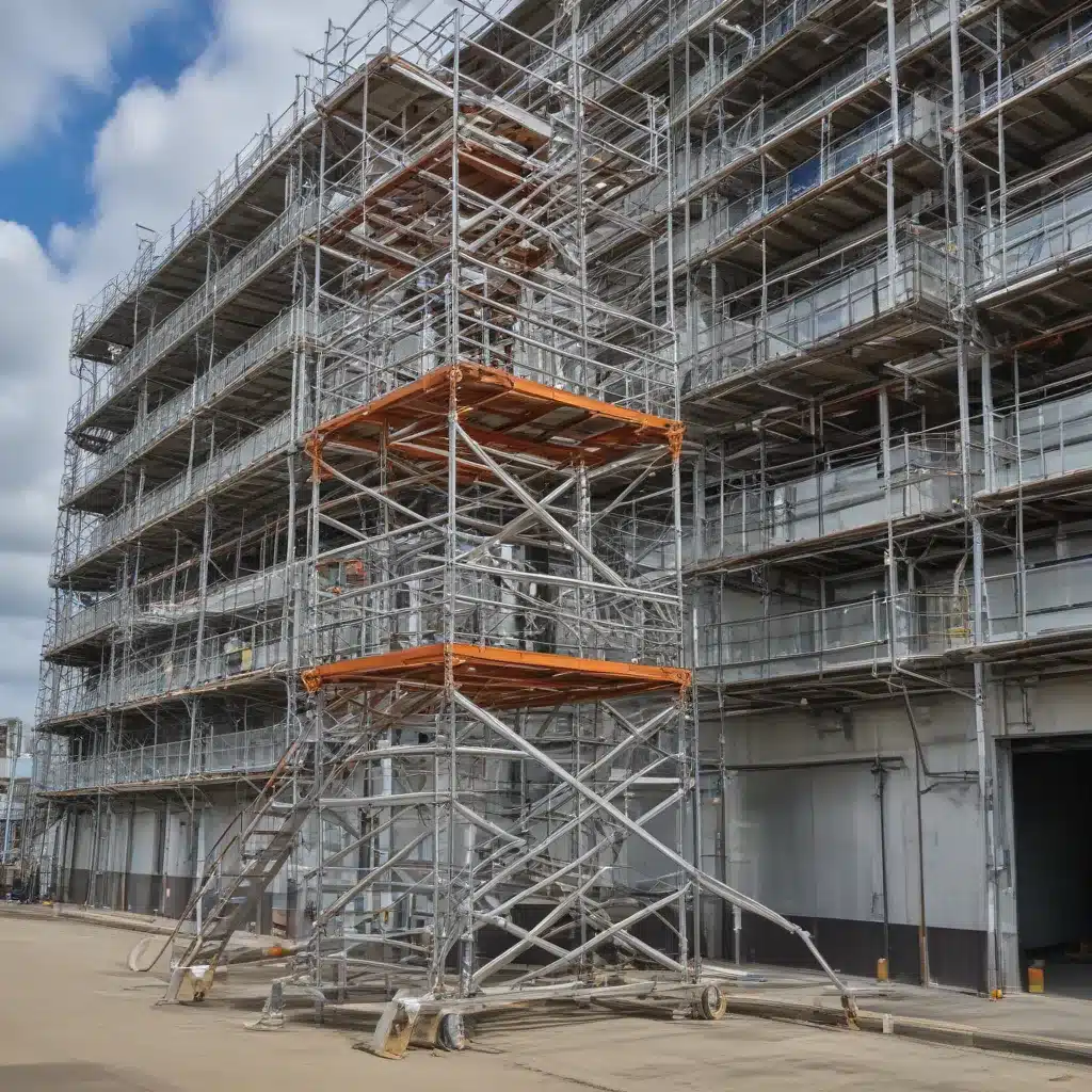 Designing Access Platforms and Steps for Scaffold Towers