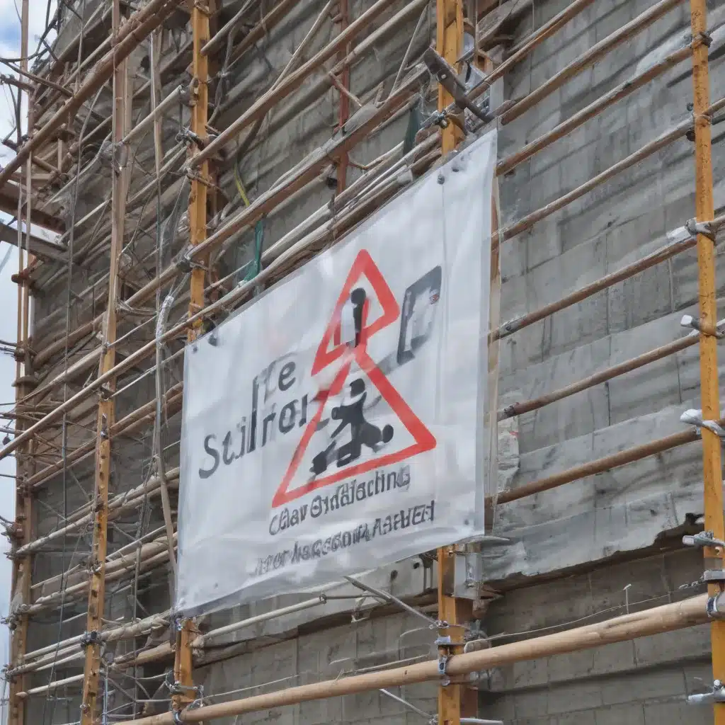 Eliminate Confusion: Clear Signage for Your Scaffolding Project