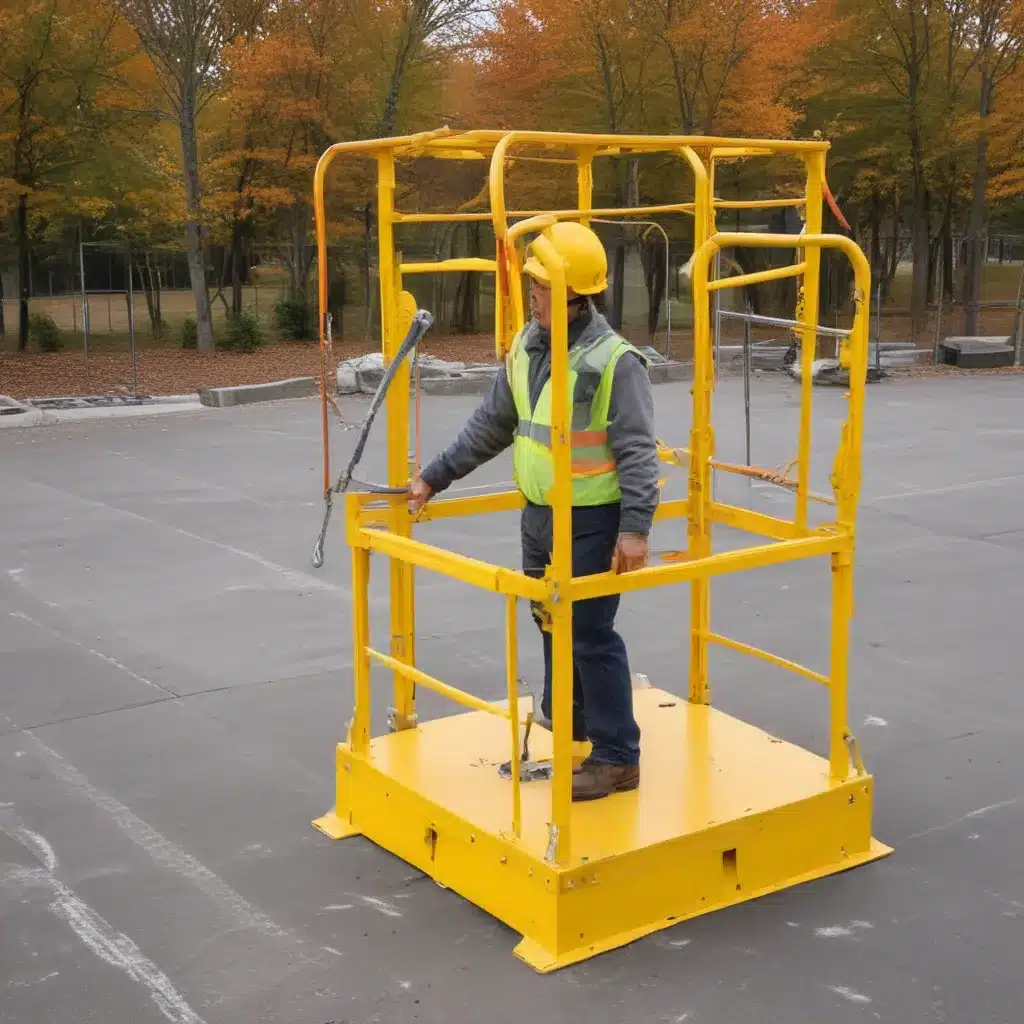 Fall Protection Options for Temporary Work Platforms