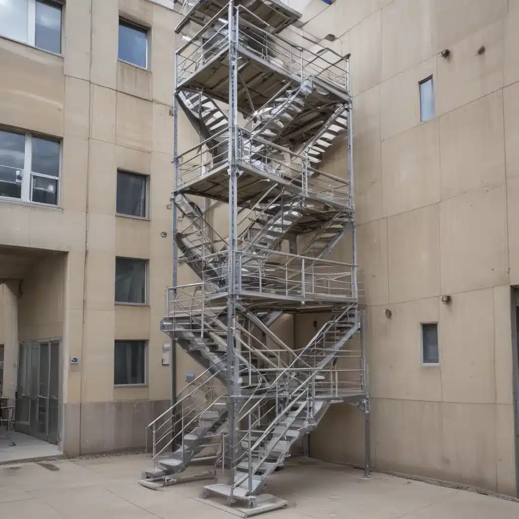 Haki Stair Towers for Multilevel Vertical Access