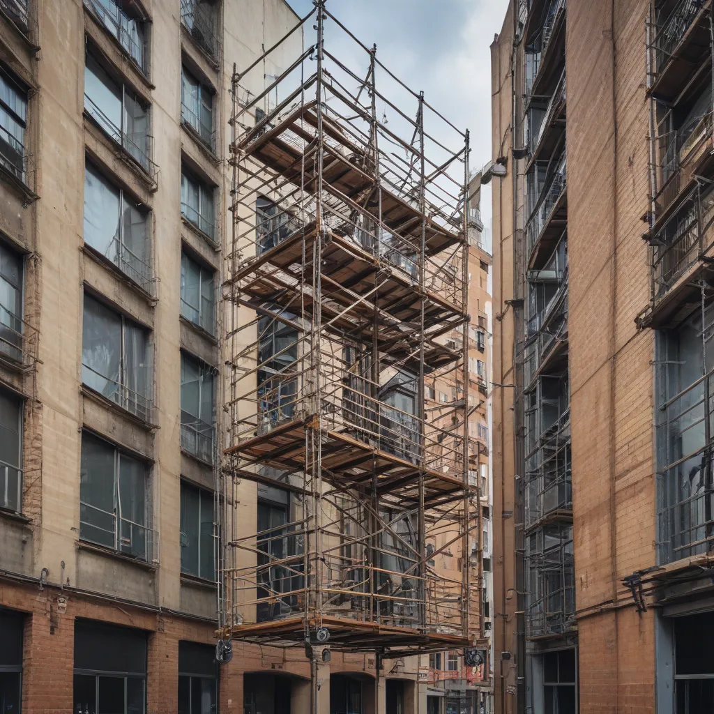 Improving Access: Smart Scaffolding Logistics for Tight Urban Sites