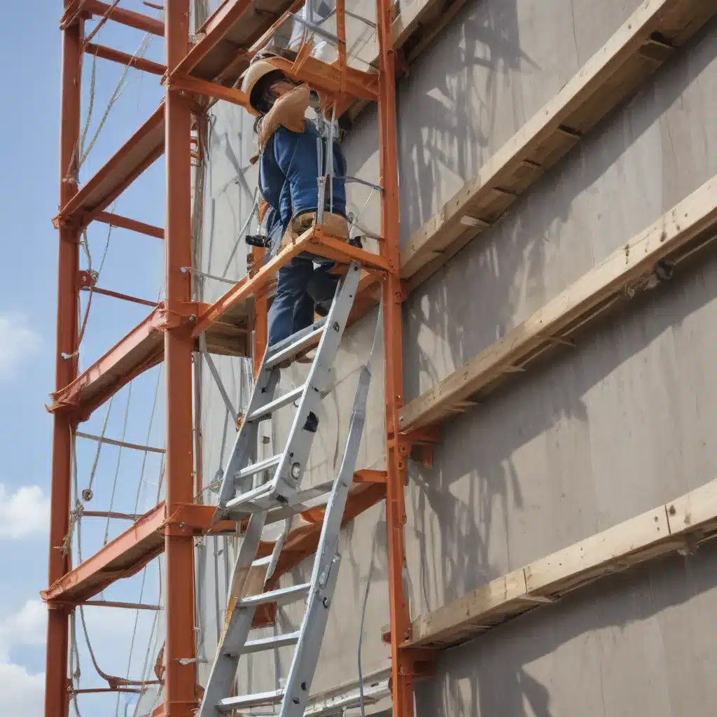 Ladder Safety When Accessing Scaffold Working Decks