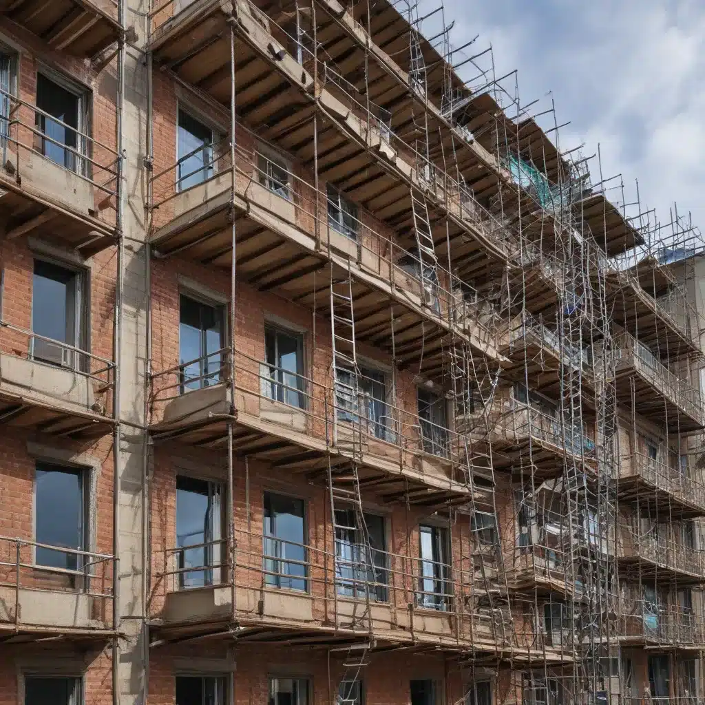 Load-Bearing Scaffolding: Supporting Building Repairs Safely