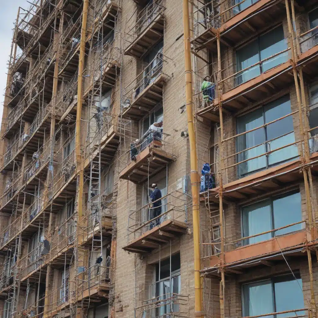 Maintaining Safe Access When Erecting/Dismantling Scaffolding