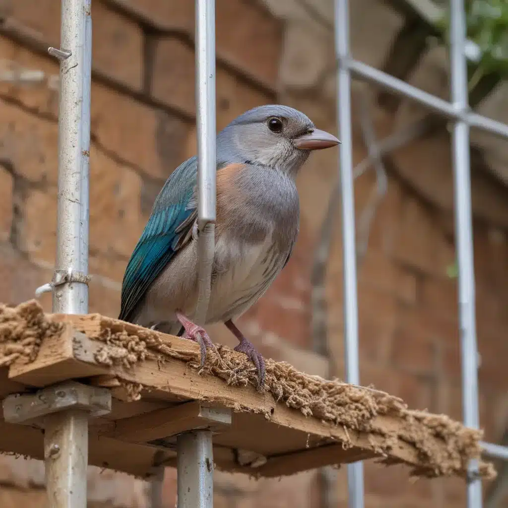 Making Scaffolding bird and Vermin Proof: Quick Tips