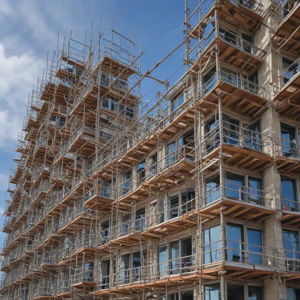 Mastering Constructions Vertical Challenge with Safe Scaffolds