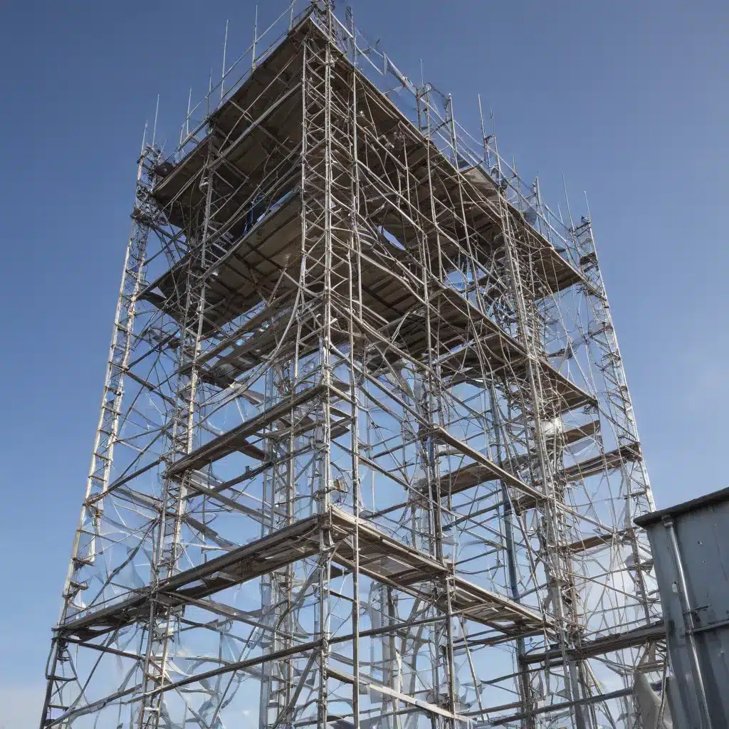 Optimizing Access To Tall Structures With Scaffold Towers