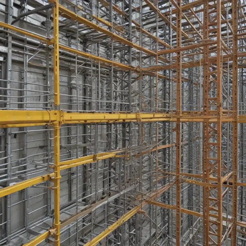 Optimizing Worksite Foot Traffic Flow Around Scaffolds