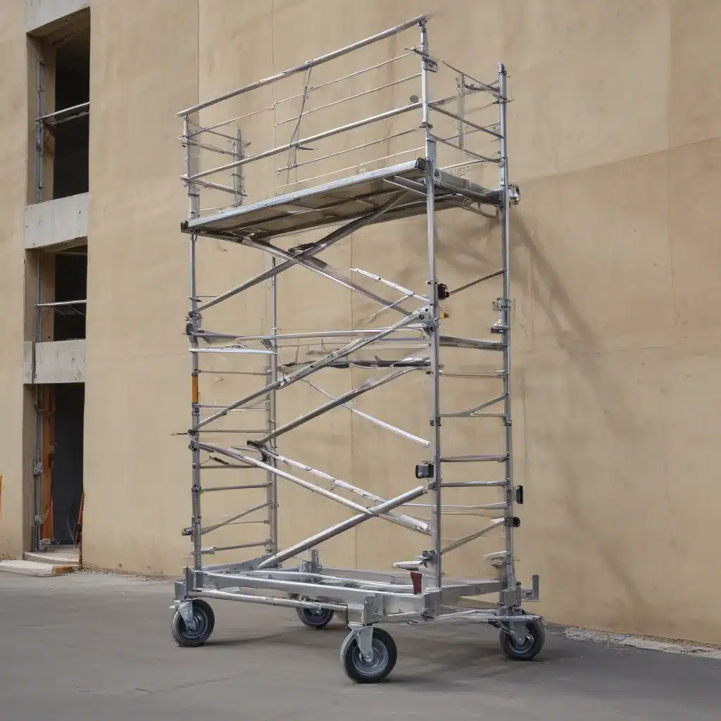 Outrigger Scaffolding for Increased Stability
