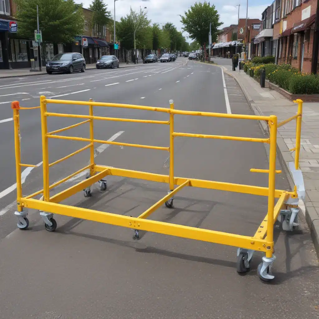Pedestrian Protection Options For Pavement Scaffolds