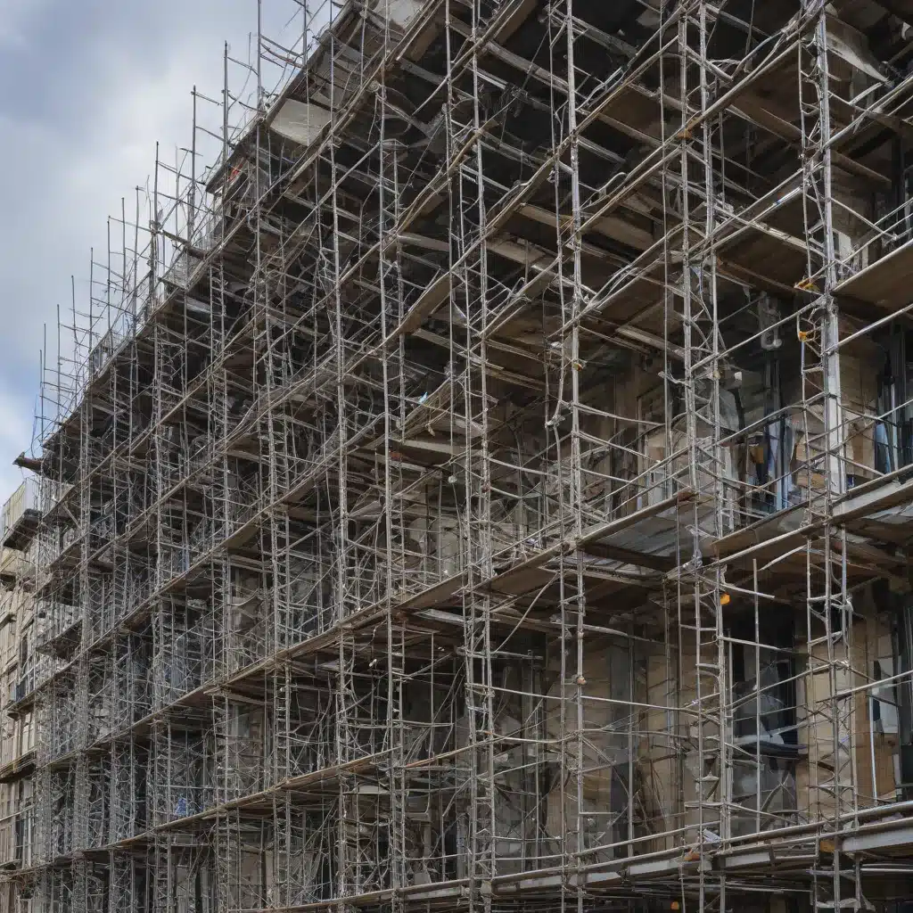 Perfectly Suited Scaffolding For Irregular Structures