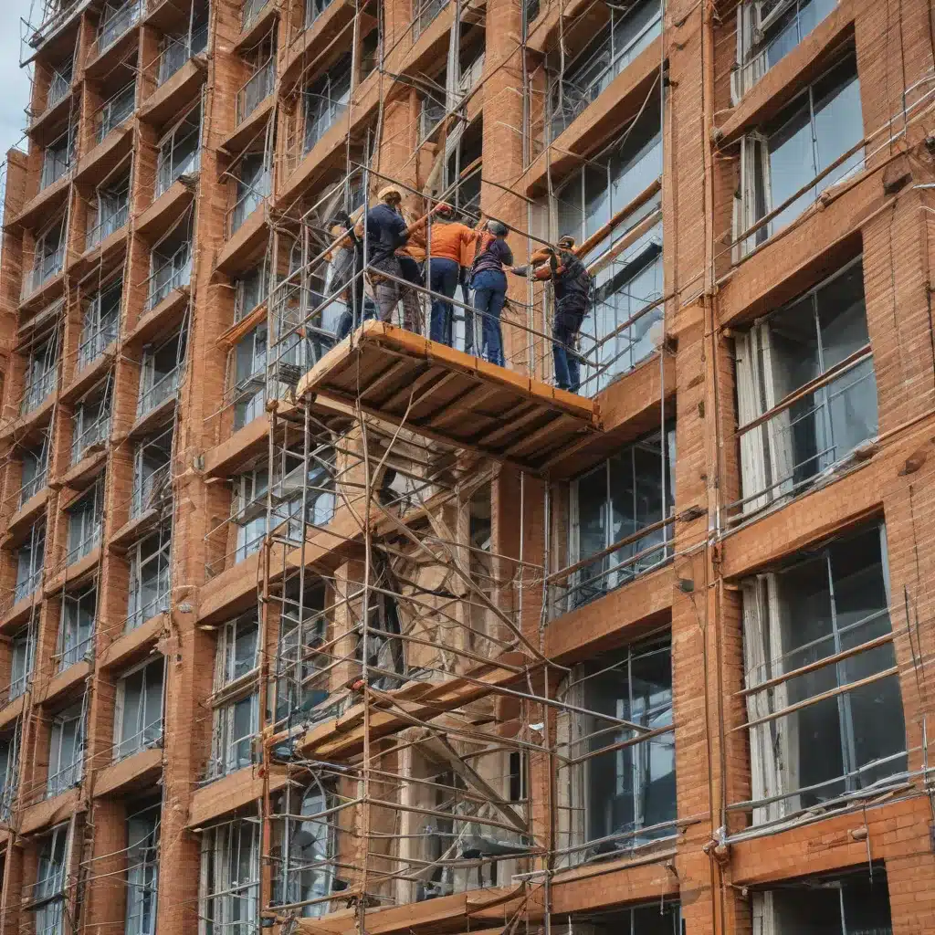 Protect Workers from Falling Objects with Slough Scaffolding