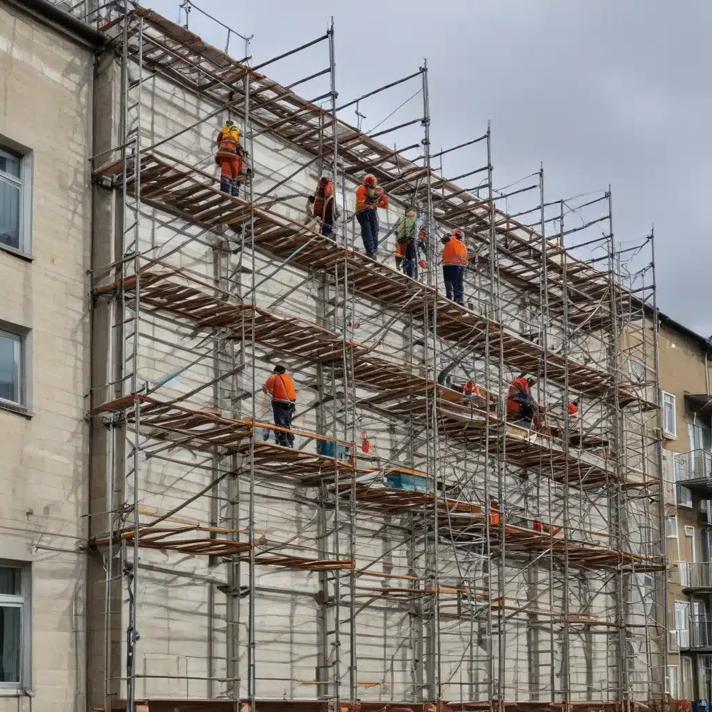 Protect Workers from the Elements with Slough Scaffolding