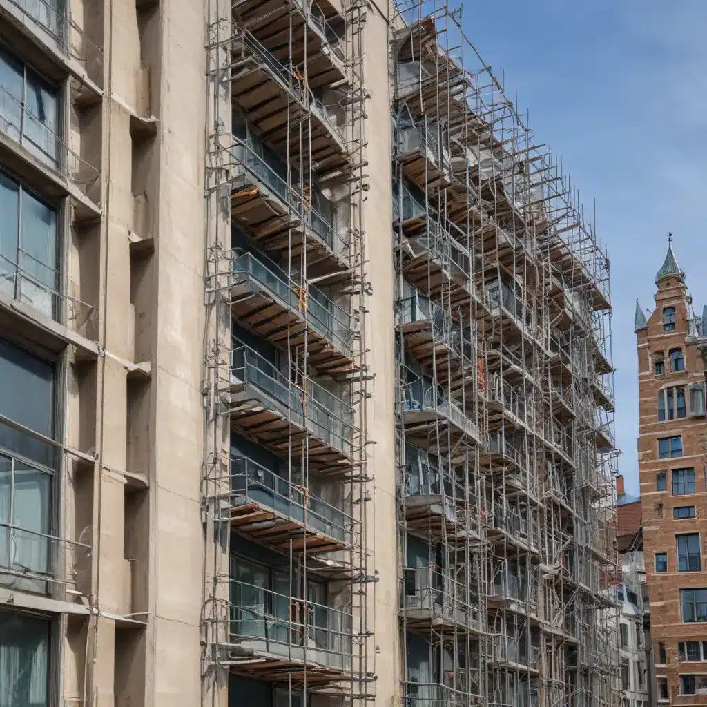 Protecting Facades During Building Works With Scaffolding