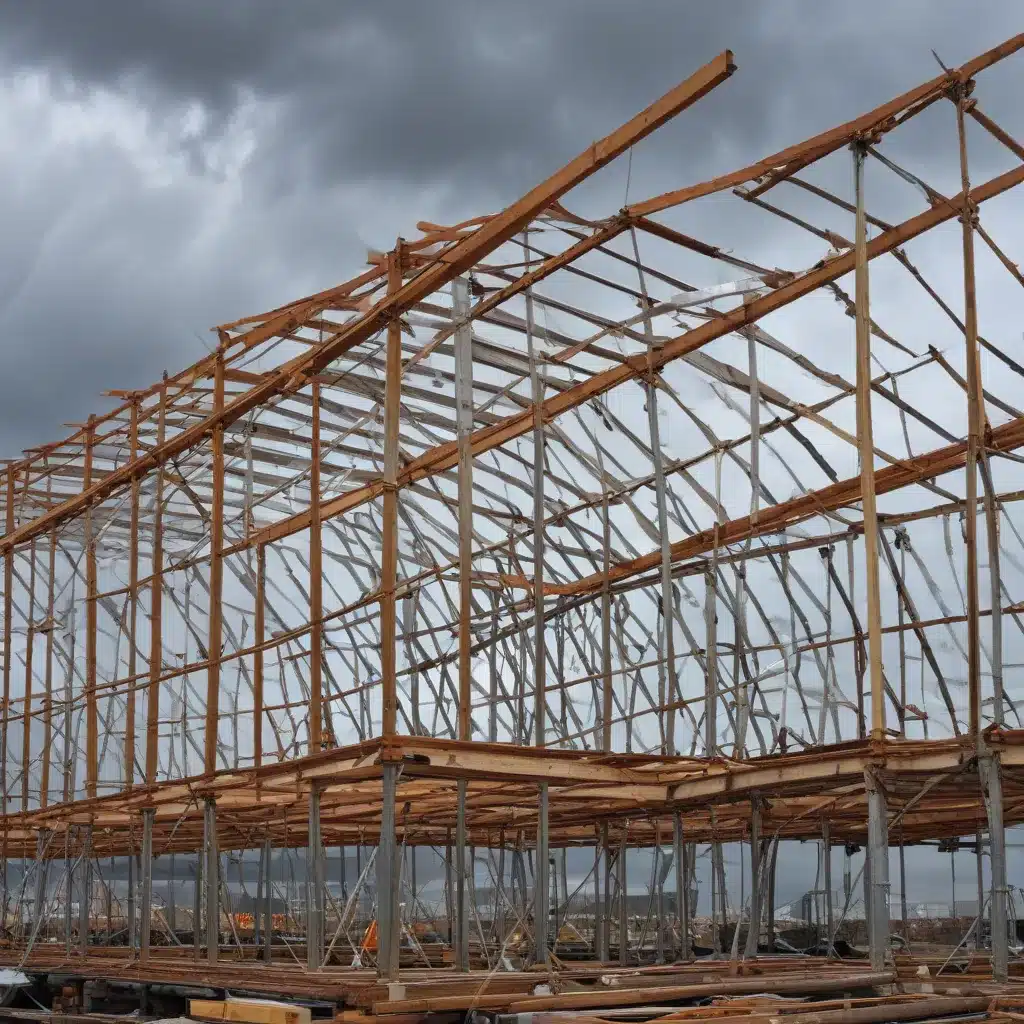 Protecting Scaffolds from High Winds and Bad Weather