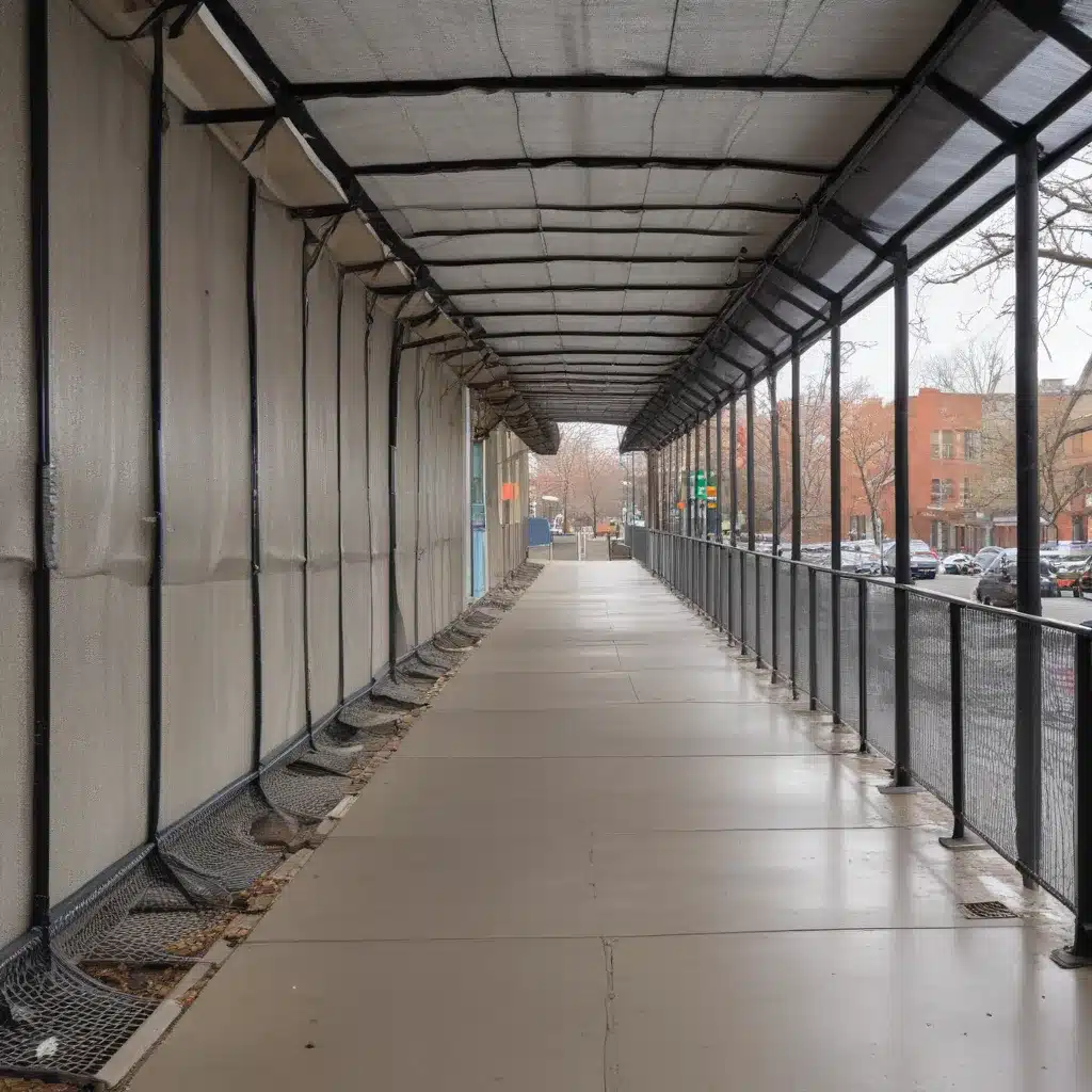 Protecting the Public with Covered Walkways and Debris Netting