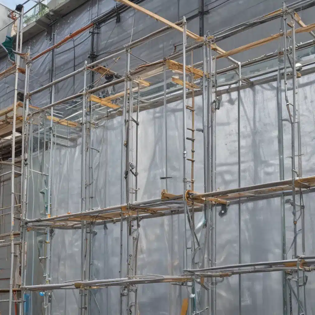 Protective Scaffold Enclosures for All-Weather Work