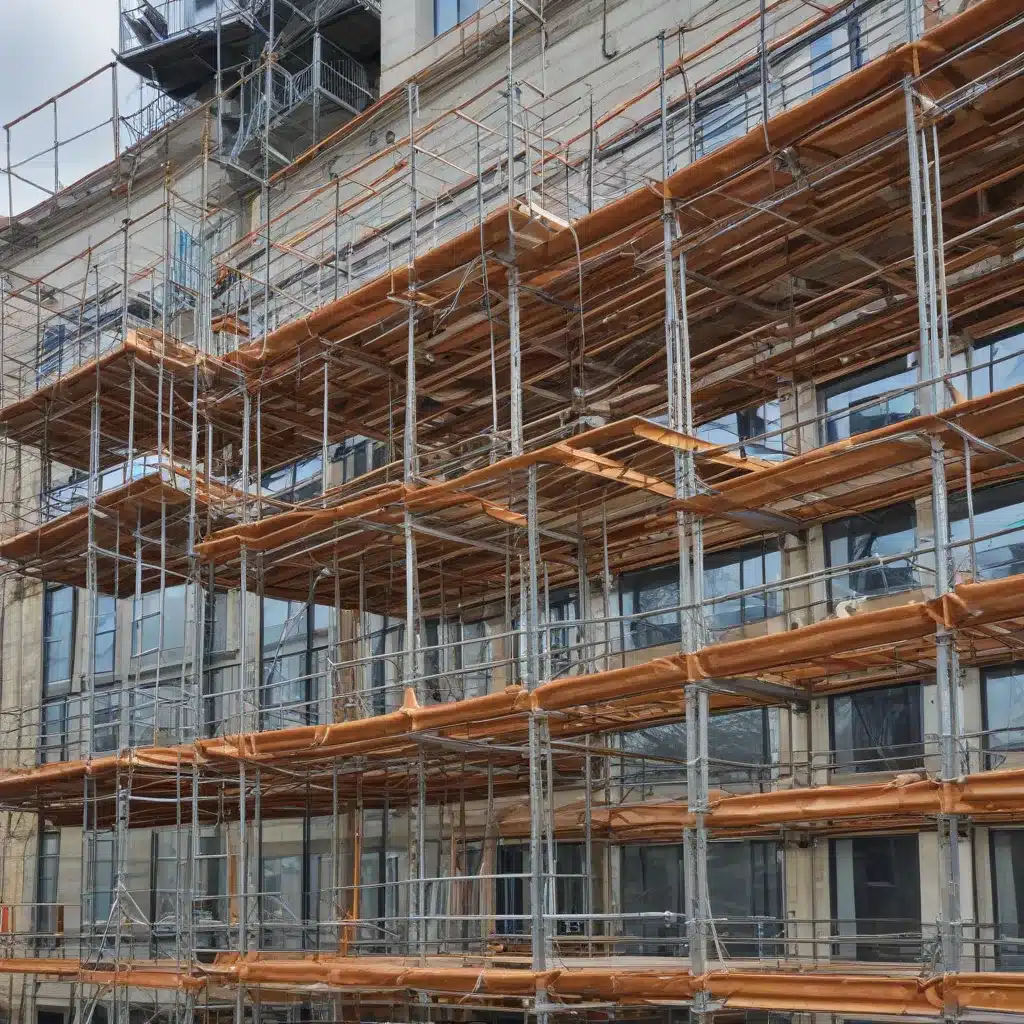 Providing Secure Work Areas with Scaffolding