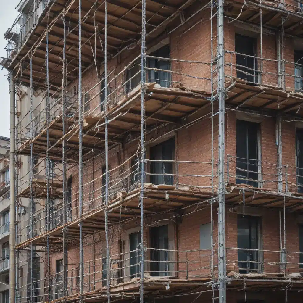 Providing Sturdy Support: Load-Bearing Scaffolding for Building Repairs