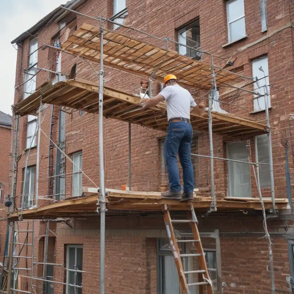 Quick Scaffolding Tear Down By Planning Ahead