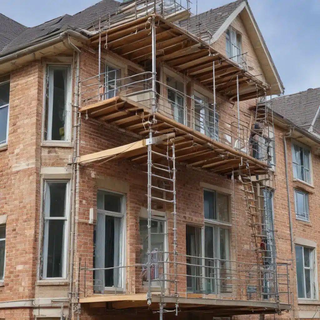 Residential Scaffolding For Home Improvements and Repairs