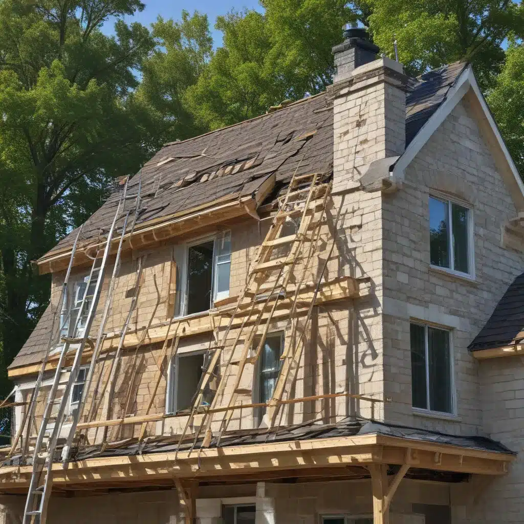 Roofing Scaffolds For Exterior Upgrades
