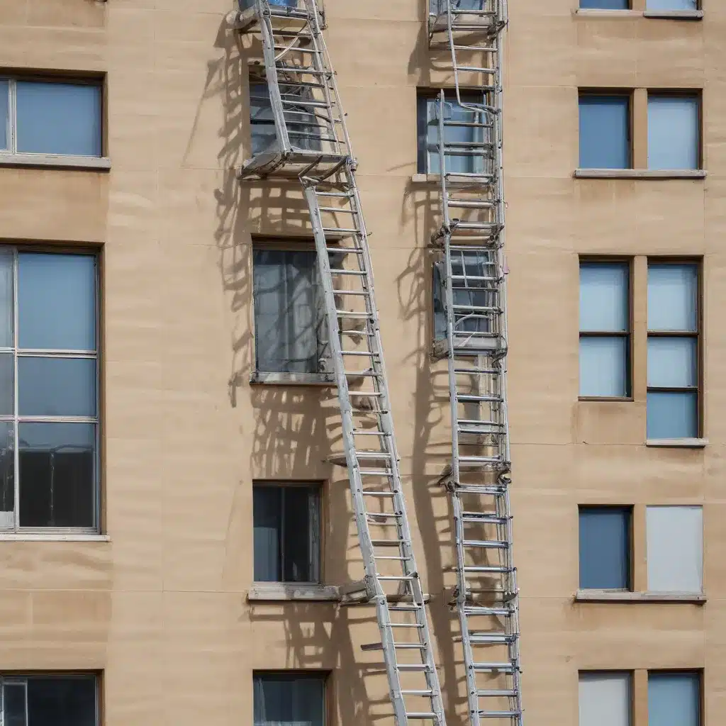 Safe Access: Ladder Safety with Scaffolding