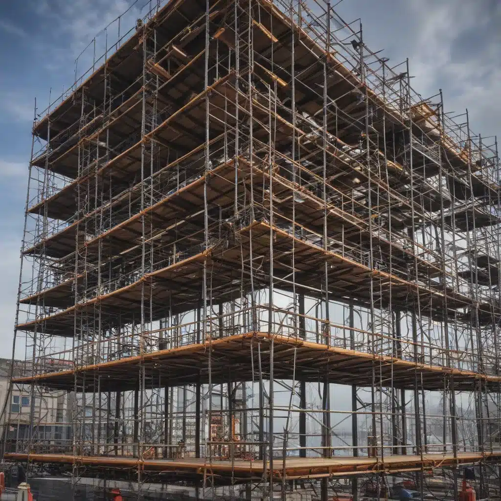 Safe Planning and Logistics for Efficient Scaffold Builds