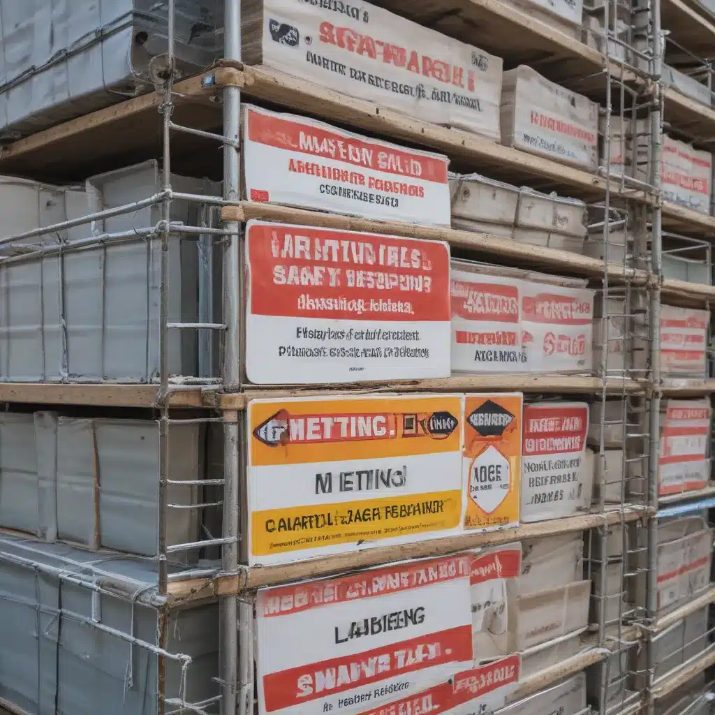 Scaffold Labels: Meeting Safety Requirements