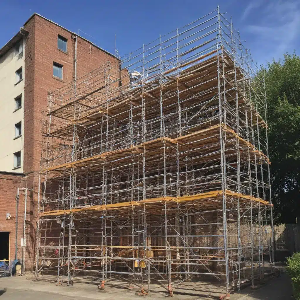 Scaffolding For Restricted Access Areas