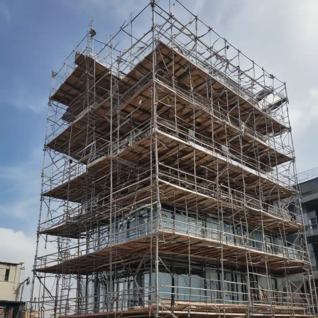 Securing Building Sites With Robust Scaffold Structures