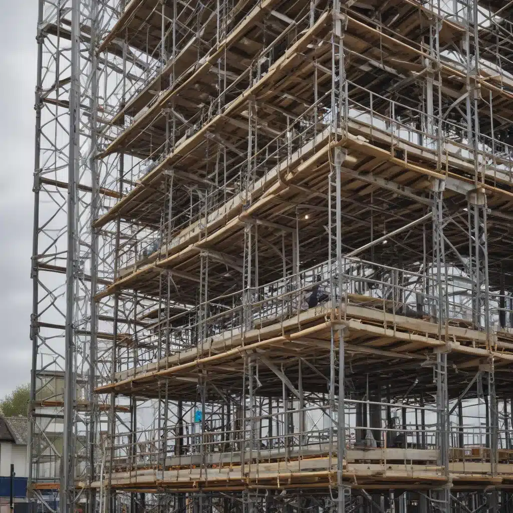 Shoring Up Productivity With Slough Scaffolding