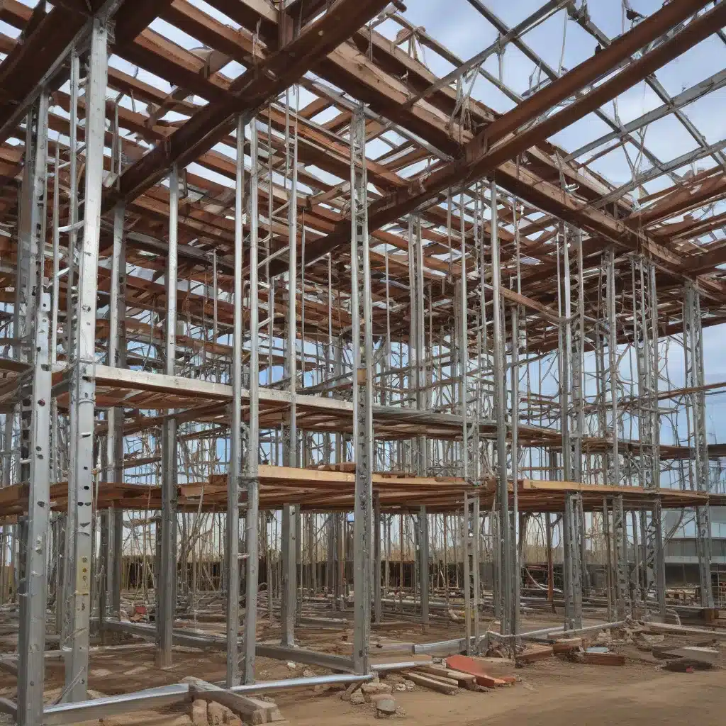 Shoring Up Structures with Support Scaffolds