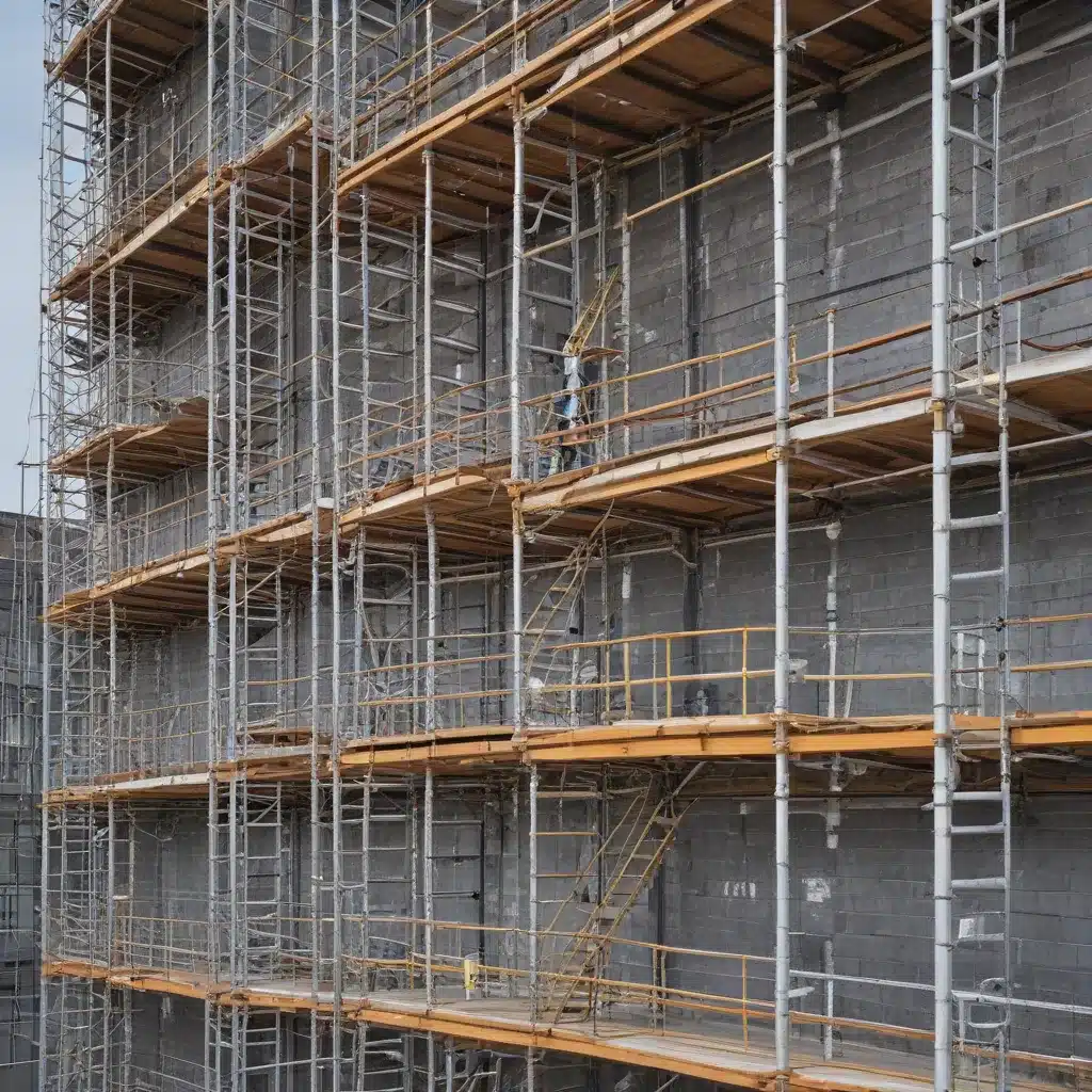 Signage and Markings for Safer Scaffold Structures