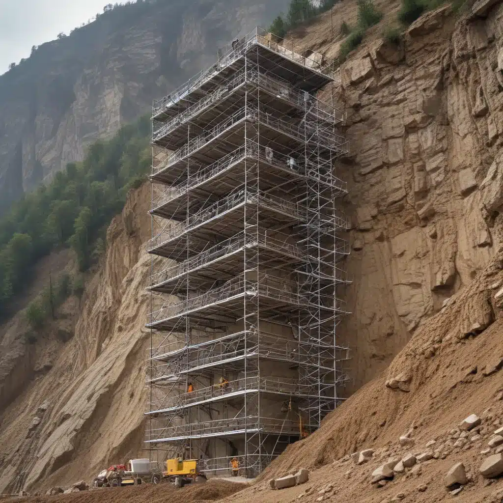 Solutions for Scaffolding On Tough Terrain or Slopes
