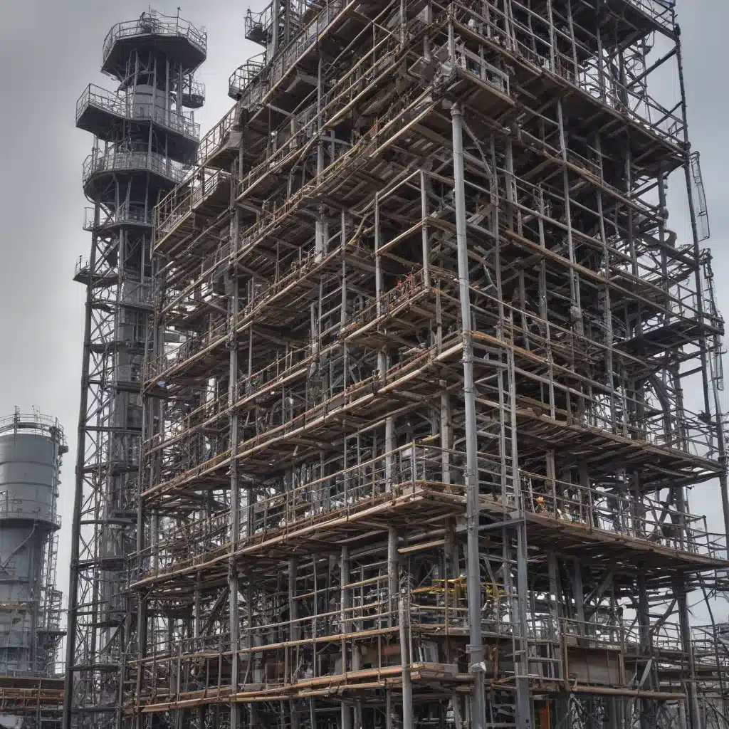 Specialized Scaffolding for Refineries, Plants and Mills