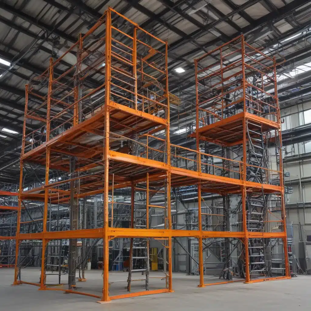 Specialized Scaffolds for Industrial Maintenance Access
