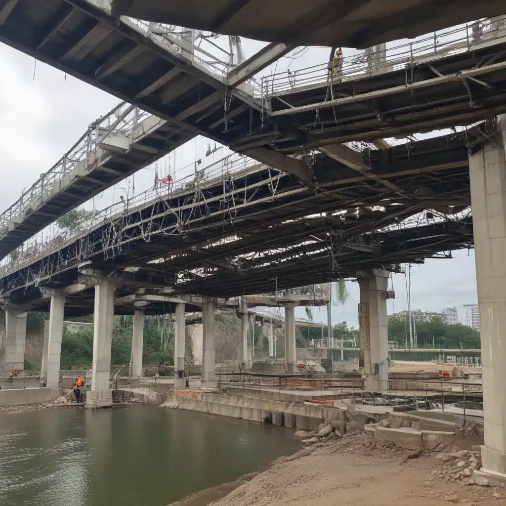 Suspended Scaffolds for Under-Bridge Maintenance