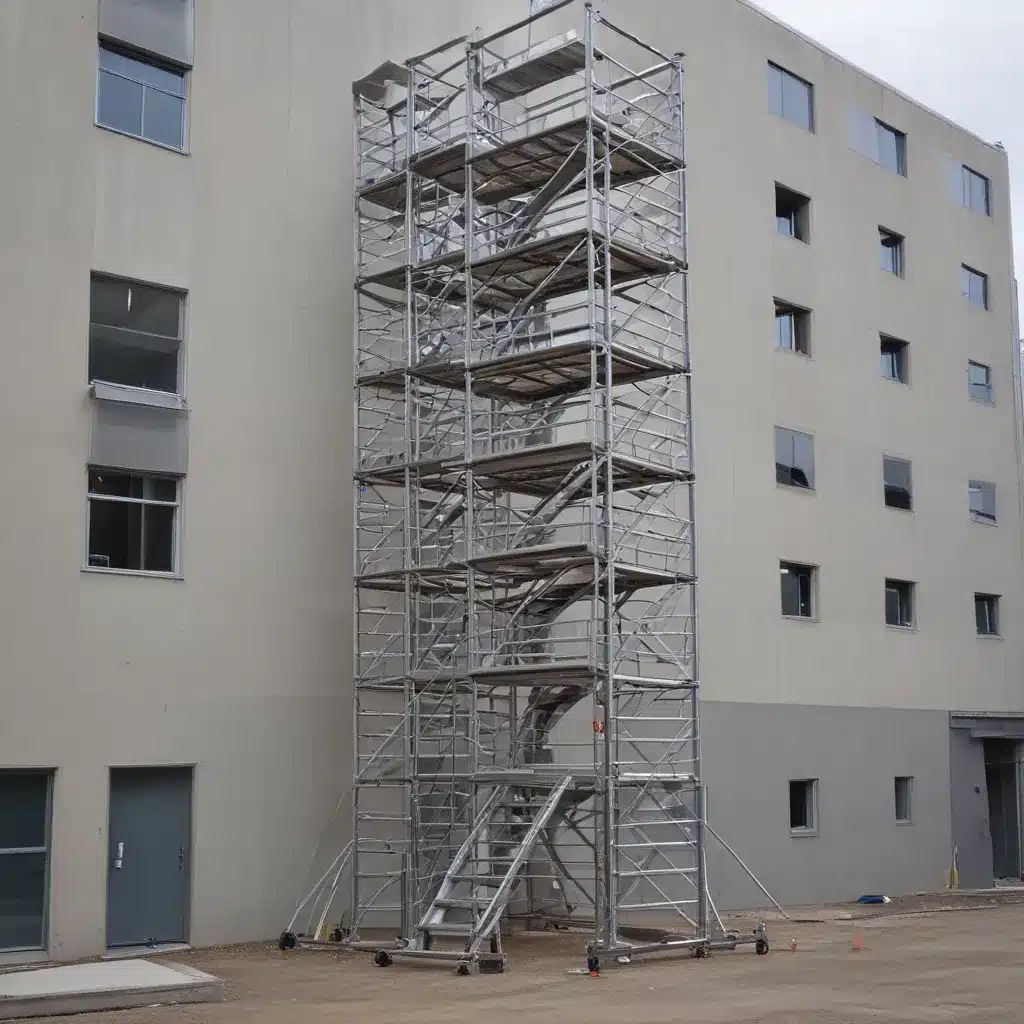 Temporary Stair Towers for Vertical Site Access