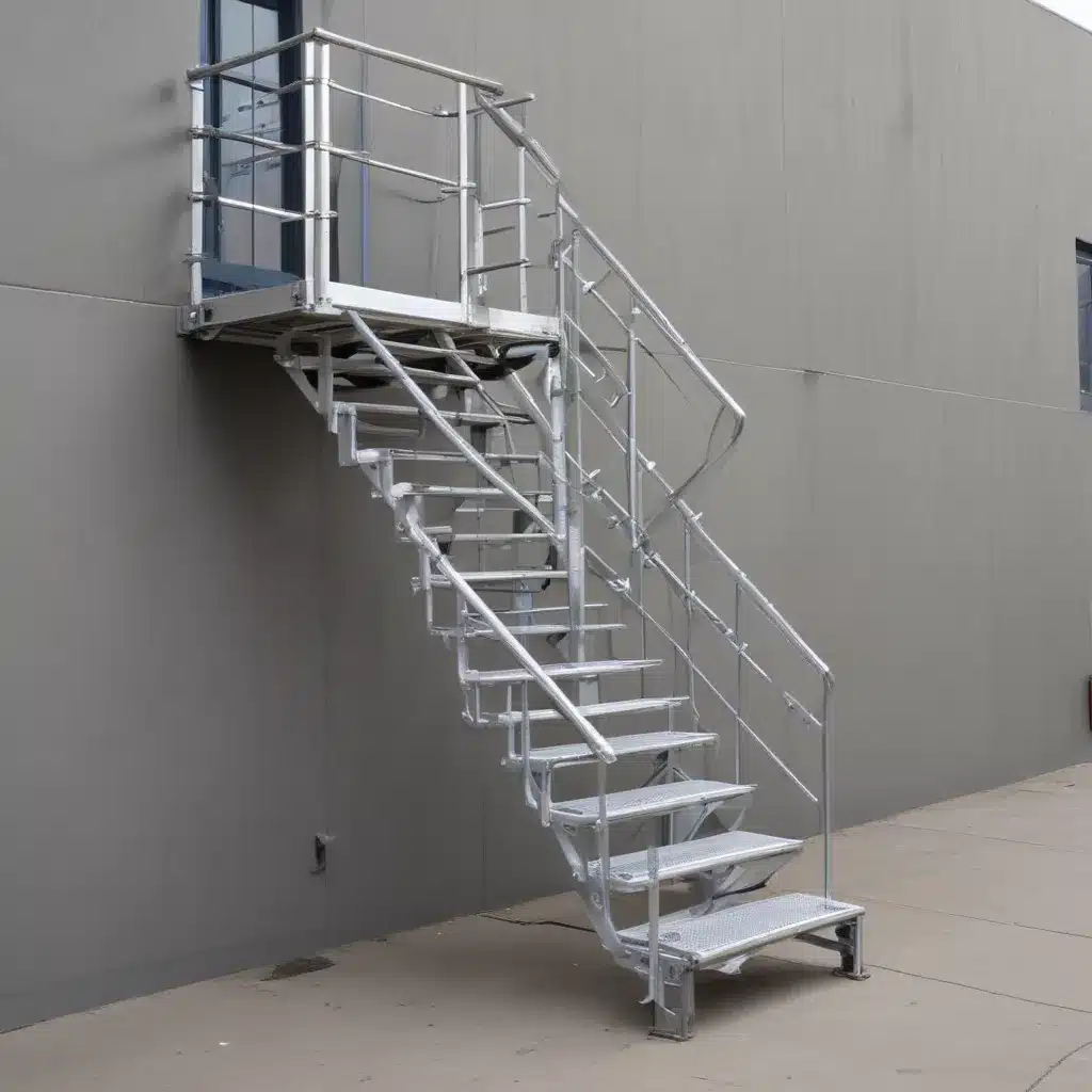 Temporary Staircases: A Cost-Effective Access Method
