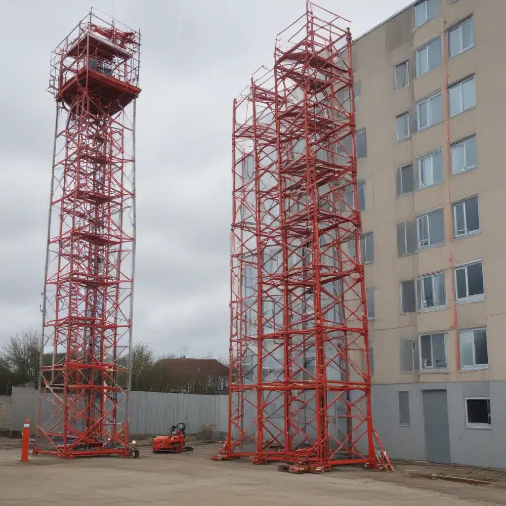Temporary Vertical Towers for Versatile Site Access
