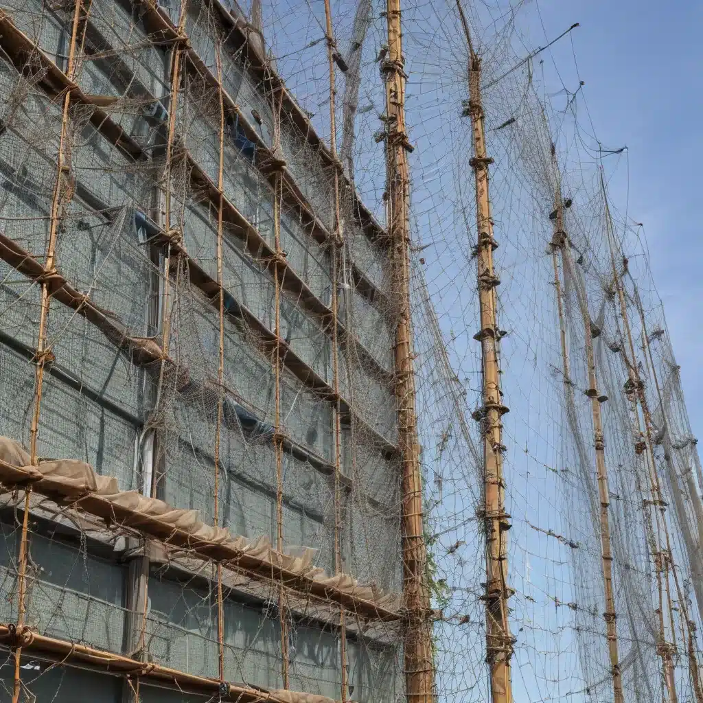 Using Scaffolding And Netting To Protect The Public